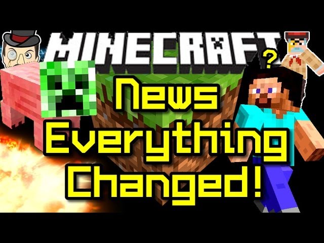 Minecraft News EVERYTHING CHANGED! Huge Update!