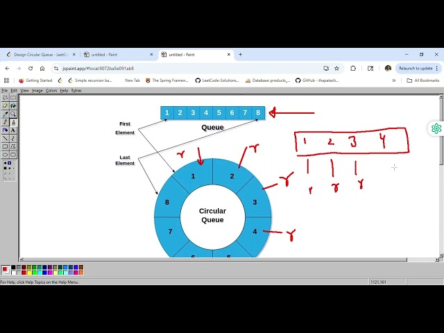 Leetcode 622  Design Circular Queue - Logic Explained In Hindi With Example