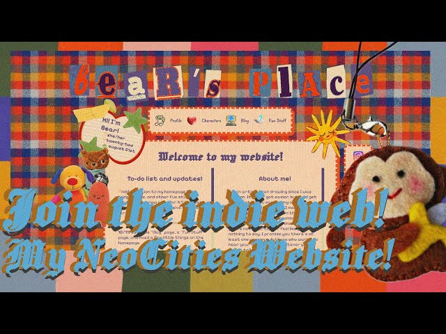 Join the indie web! My NeoCities website and resources to make your own!