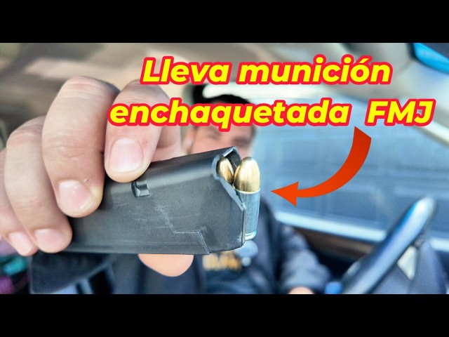 ESTA ES LA RAZON POR LA QUE LLEVO MUNICION ENCHAQUETADA FMJ