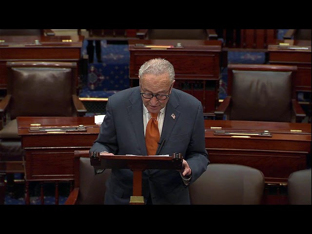 Now: I am speaking live from the floor of the U.S. Senate