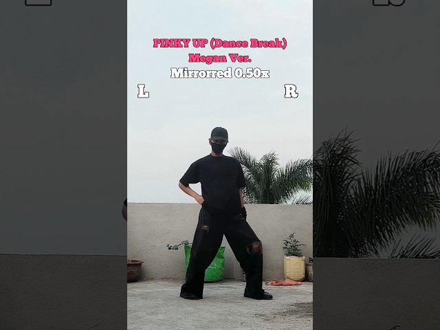 PINKY UP MEGAN Dance Break Tutorial @katseyeworld #pinkyup #kpopdancetutorial