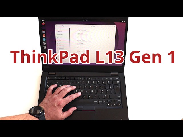 ThinkPad L13 Gen 1: Cheap Lenovo Laptop, Many Disadvantages... Linux to the Rescue?