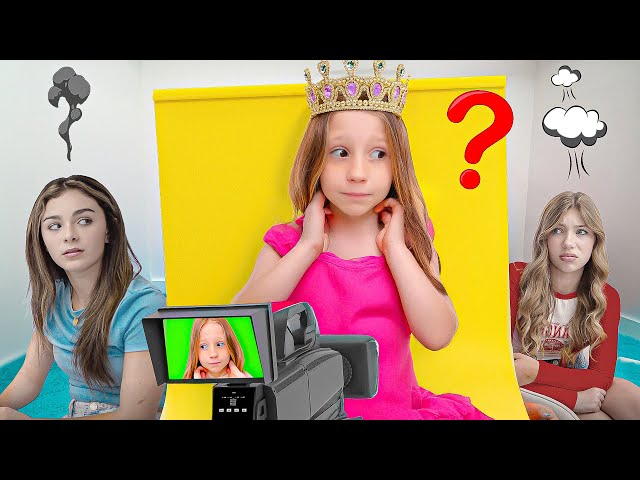 Nastya and Maggie try different outfits for the model casting
