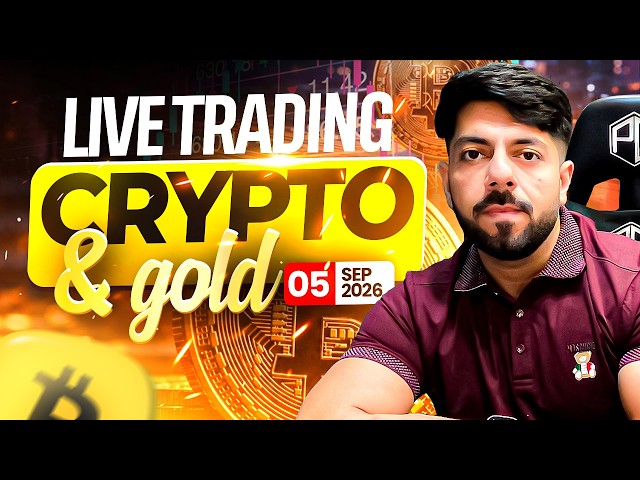 Live Intraday Trading | Crypto Bitcoin Live | VP Financials