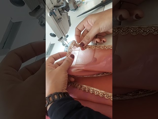 Perfect Lace Stiching #easy #afeesartandcraft #sewinghacks