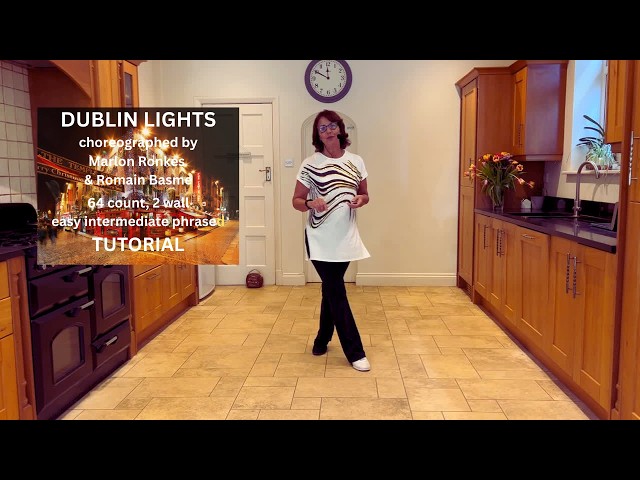 Dublin Lights line dance tutorial