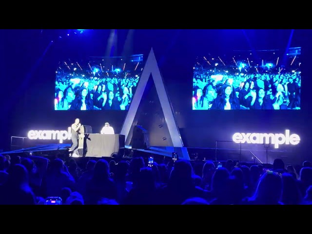 Example performing at JLS’ The Club Is Alive 2025 Hits Tour