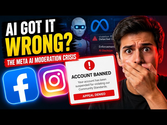 Meta's AI Is Banning Innocent Accounts? The AI Moderation Crisis Explained