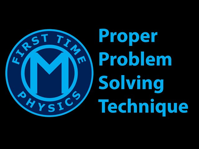 007_00 Proper Problem Solving Technique