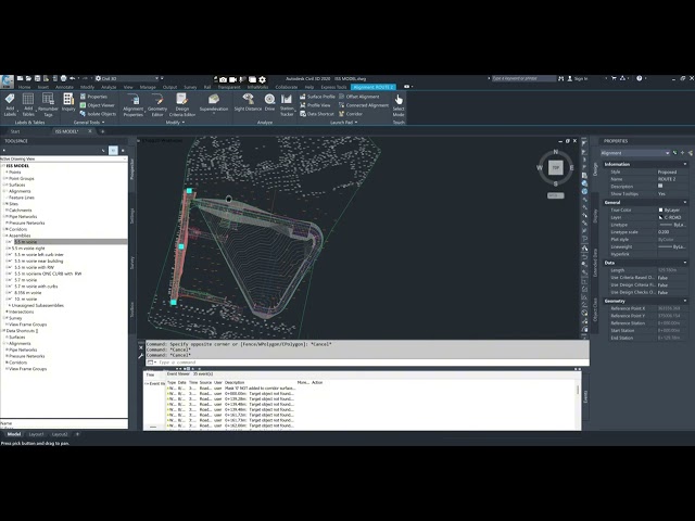 Intersection Corridor Modeling - resolving some problems #civil3dtutorial #civil3d #roads