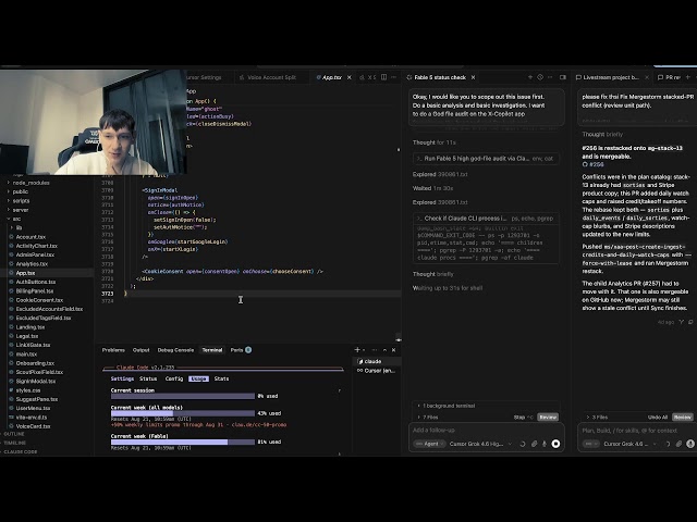 Building an AI X-Copilot from Scratch with Grok Cursor & Mergestorm (Day 21)