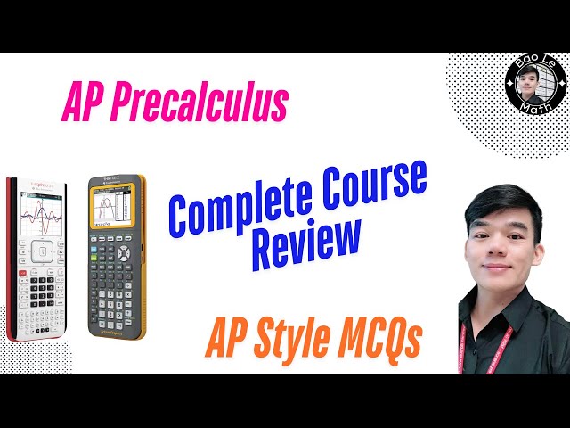 Full AP Precalculus Course in One Video (Ace the AP Exam!)