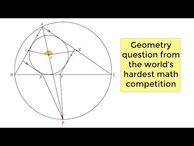 Geometry question to test the world's best math students (IMO 2024 problem 4)