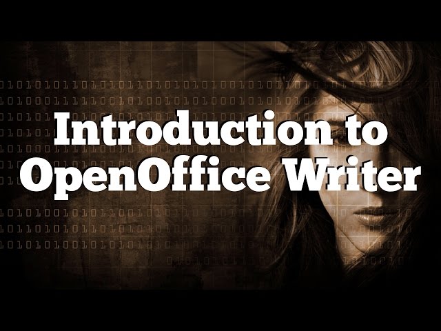 OpenOffice Writer Tutorial - 1 - Introduction & Basic Tools
