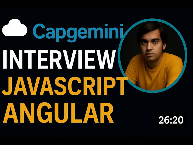 Capgemini #javascript &#angular  #interview  | #codinginterview & #technical  #interview #capgemini