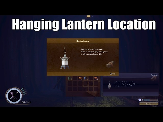Beast of Reincarnation - Hanging Lantern Location