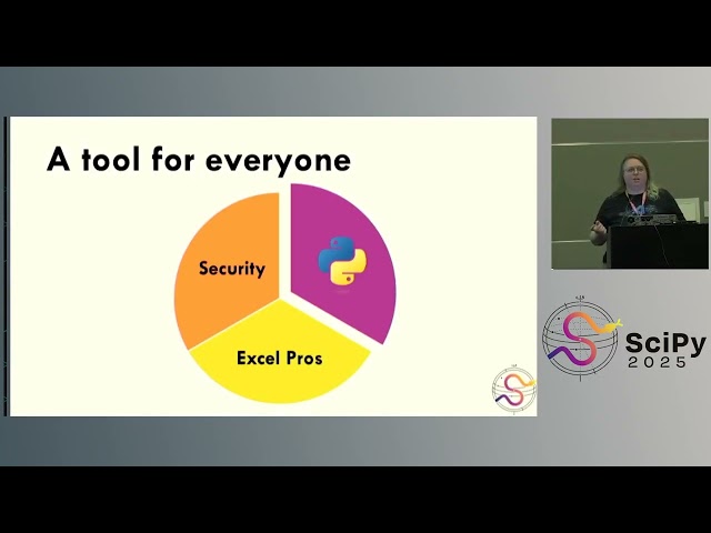 Sarah Kaiser - Collaborating and teaching with Python in Excel and the Anaconda Toolbox | SciPy 2025