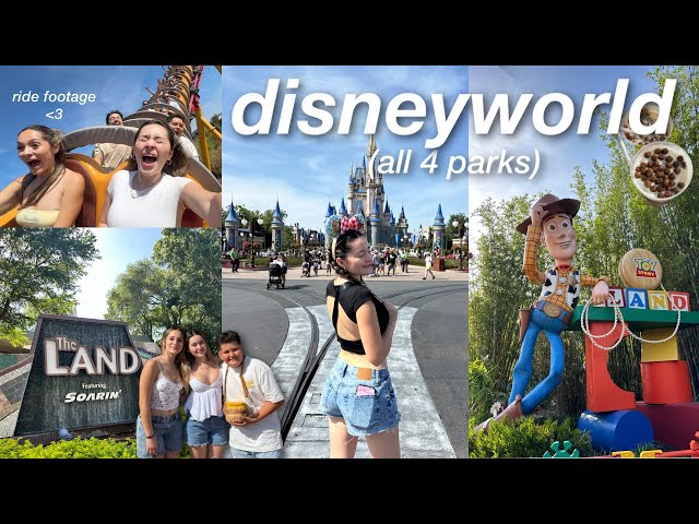 going to every disney park in the world | DISNEY WORLD, FL (w/ride footage)