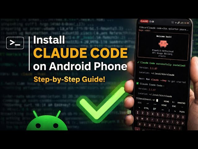 How to install  claude code on Android phone install claude code in android phone 