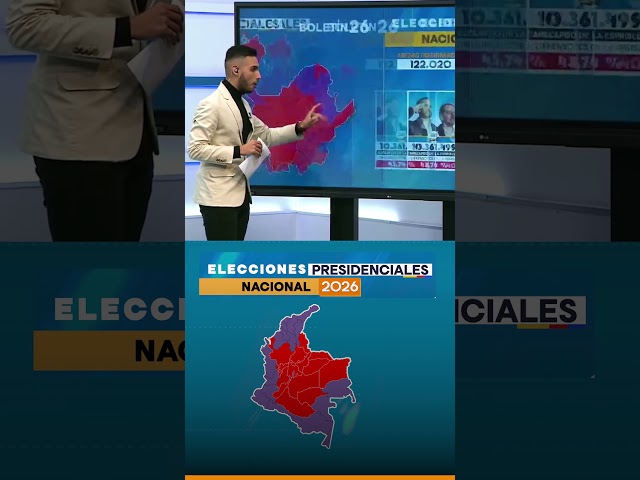 This is how the electoral map turned out: Antioquia was key to Abelardo de la Espriella's victory