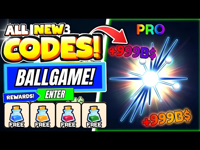 *NEW CODES* ALL WORKING *🍀2X LUCK UPDATE* CODES FOR BALL GAME IN JULY 2026! ROBLOX BALL GAME