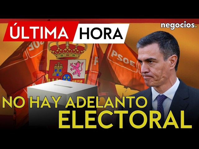 BREAKING NEWS | Pedro Sánchez ignores judicial pressure: PSOE rules out early elections