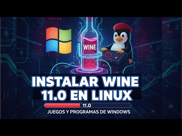 Abrir Juegos y aplicaciones con Wine 11.0 Linux Ubuntu