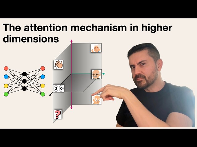 The attention mechanism in higher dimensions