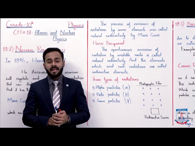 Class 10 - Physics - Chapter 18 - Lecture 2 - 18.2 & 18.3 - Allied Schools