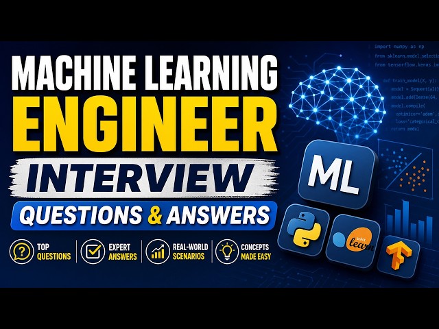 Machine Learning Engineer Interview Questions & Answers