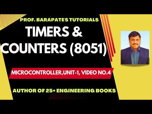 TIMERS & COUNTERS 8051
