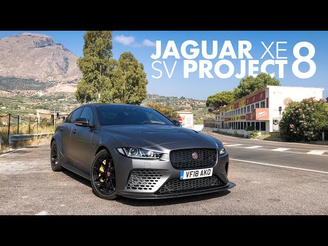 Jaguar XE SV Project 8: Reviewing a Road Racer on the Targa Florio - Carfection (4K)