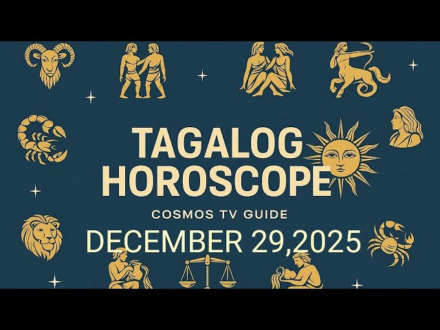 Daily Horoscope for today Gabay kapalaran Daily Astrology Lucky Number Lucky color December 29,2025