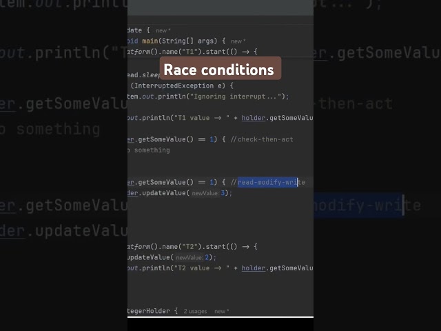 #java #multithreading #codingtutorial #coding #codinglife #programming #programmer #shorts
