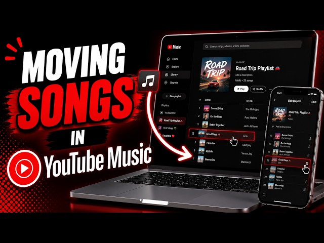 How To Move Song To The Top of Queue in YouTube Music (Easy)