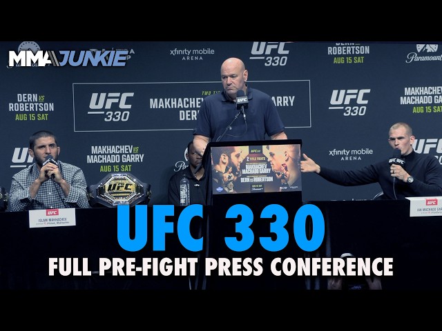 UFC 330 full press conference: Islam Makhachev tells Ian Machado Garry to 'shut up'