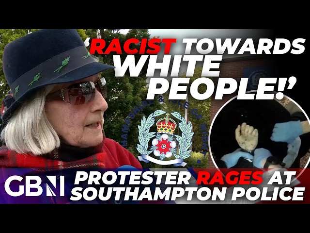 'I DON'T TRUST YOU!' | Henry Nowak protester rages at 'RACISM in the police force'