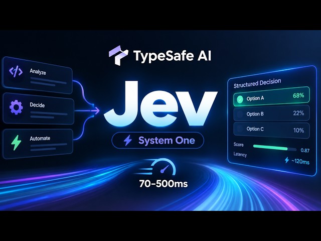 Jev: The AI Model Built to Make Decisions in Milliseconds @AIPhyOx