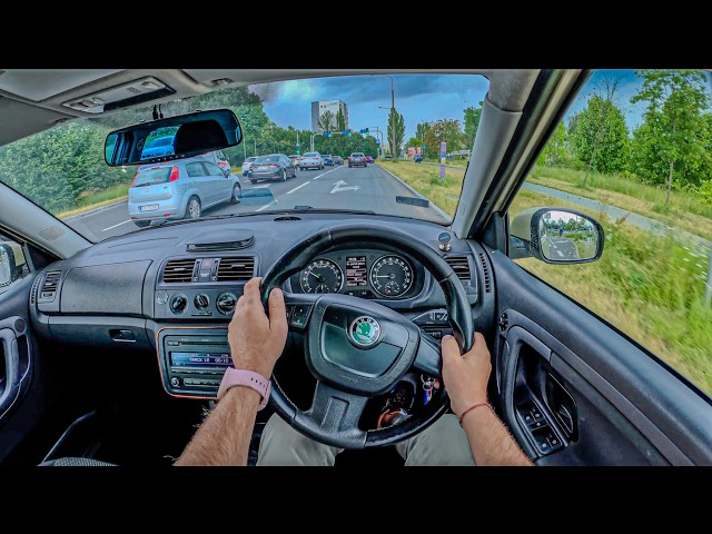 2011 Skoda Fabia Scout 434,000 km | 1.6 TDI 75 HP | POV Test Drive #2847 | Joe Black