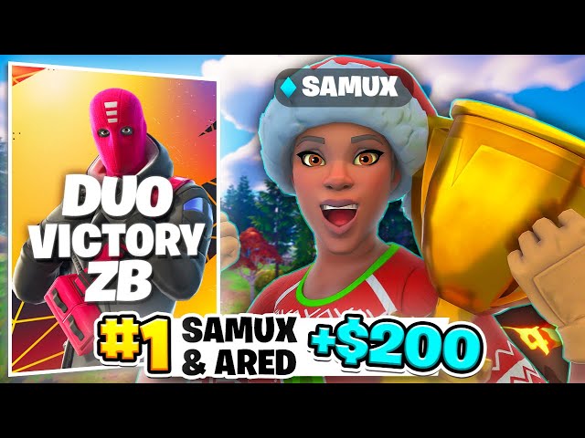 HOW I WON $200 IN THE DUO CASH CUP ZERO BUILD