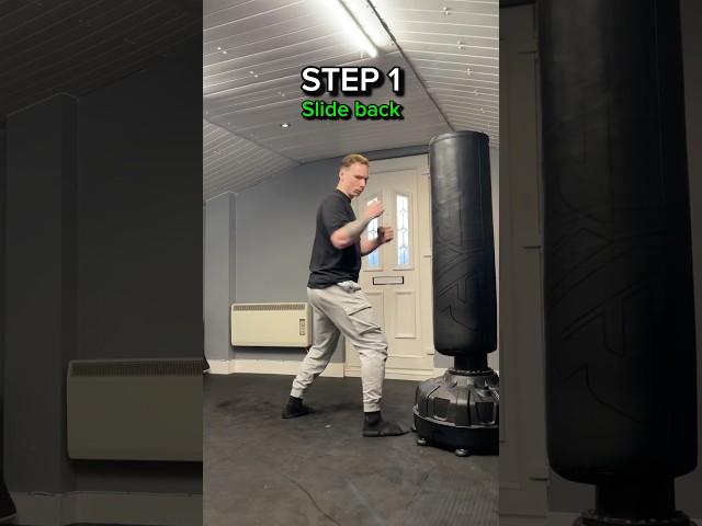 Defensive 360 turning kick tutorial