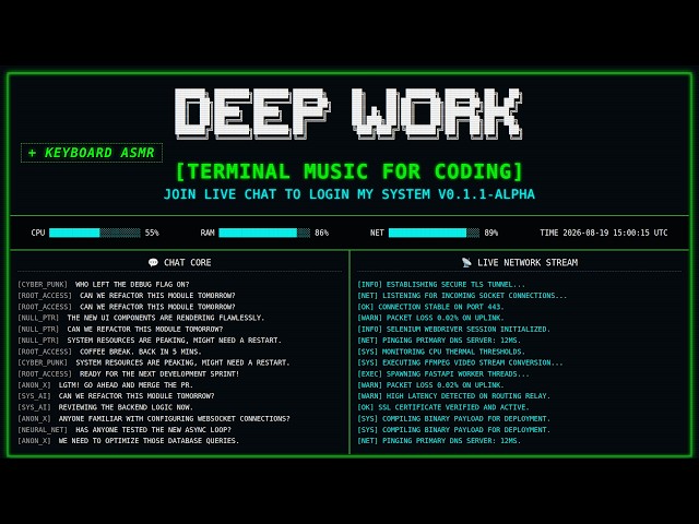Debugging Deep Work Music – Dark Ambient Night for Code Refactors