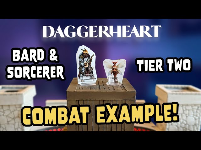 Daggerheart Combat Example - Bard & Sorcerer
