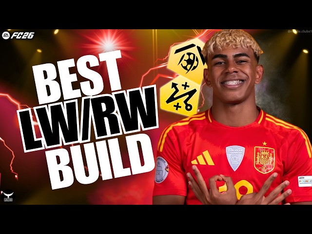 BEST *META* WINGER (LW/RW) BUILD FOR LVL 100 | EAFC 26 Clubs