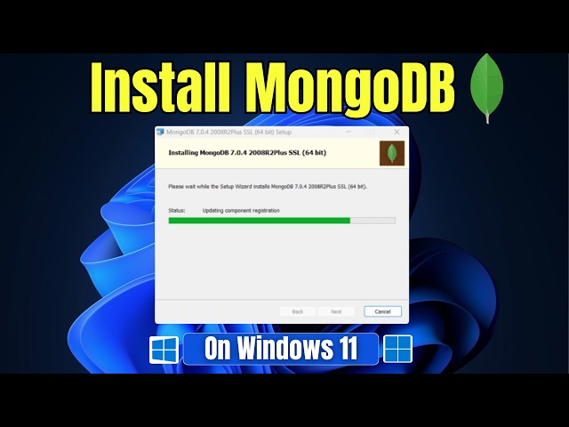how to install mongodb on windows 11 | Step by Step Guide 2026