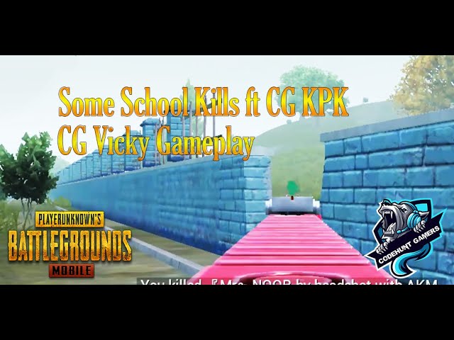 Some School Kills ft CG KPK | CG Vicky Gameplay | CodeHunt Gamers | PUBG Mobile Pakistan