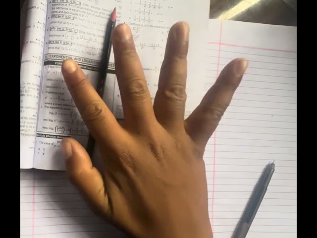Exponential and logarithmic  Series Neb math 12 