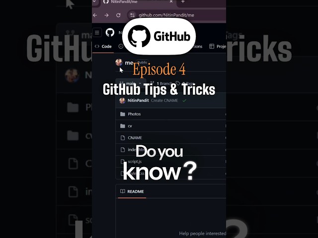 How Developers Run GitHub Projects InstantlyI Every Developer Should Know This GitHub Trick #github