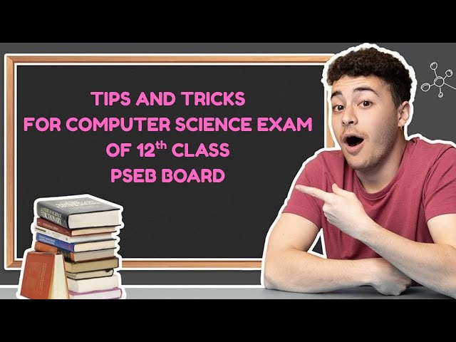 Class 12th important tips and tricks for computer science exam😇 pseb board 